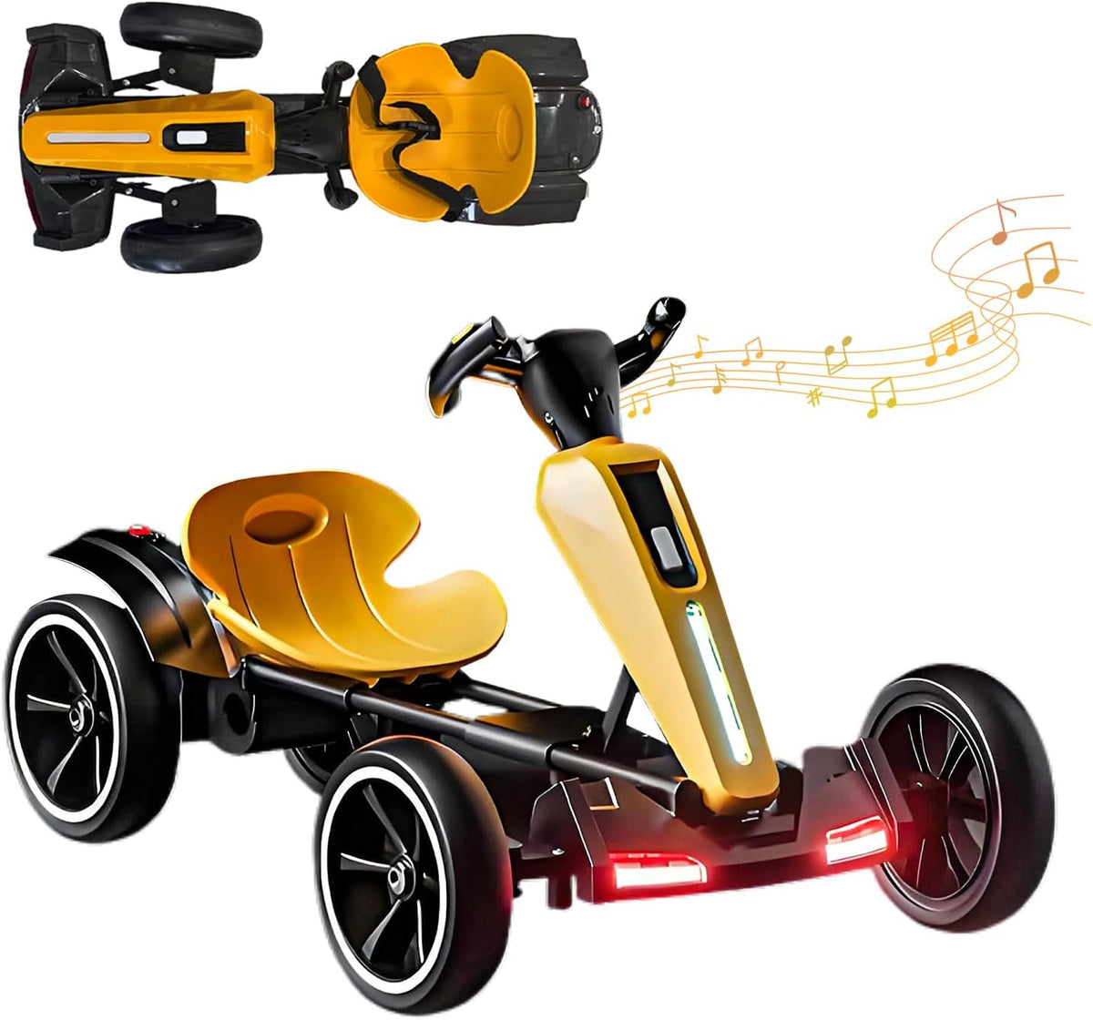 My Kart® - Go-Kart Électrique Pliable 6V pour Enfants
