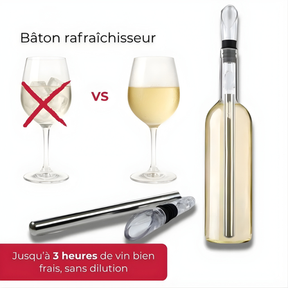 VinÉlite® - Le Coffret ultime pour les amateurs de vin (pack complet 3-en-1)