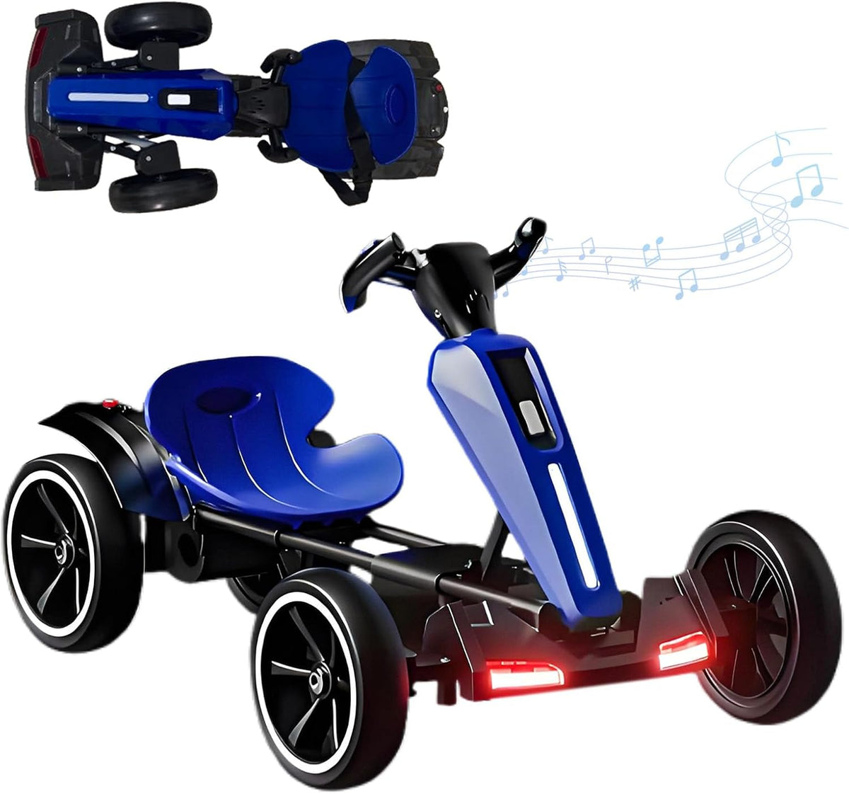 My Kart® - Go-Kart Électrique Pliable 6V pour Enfants