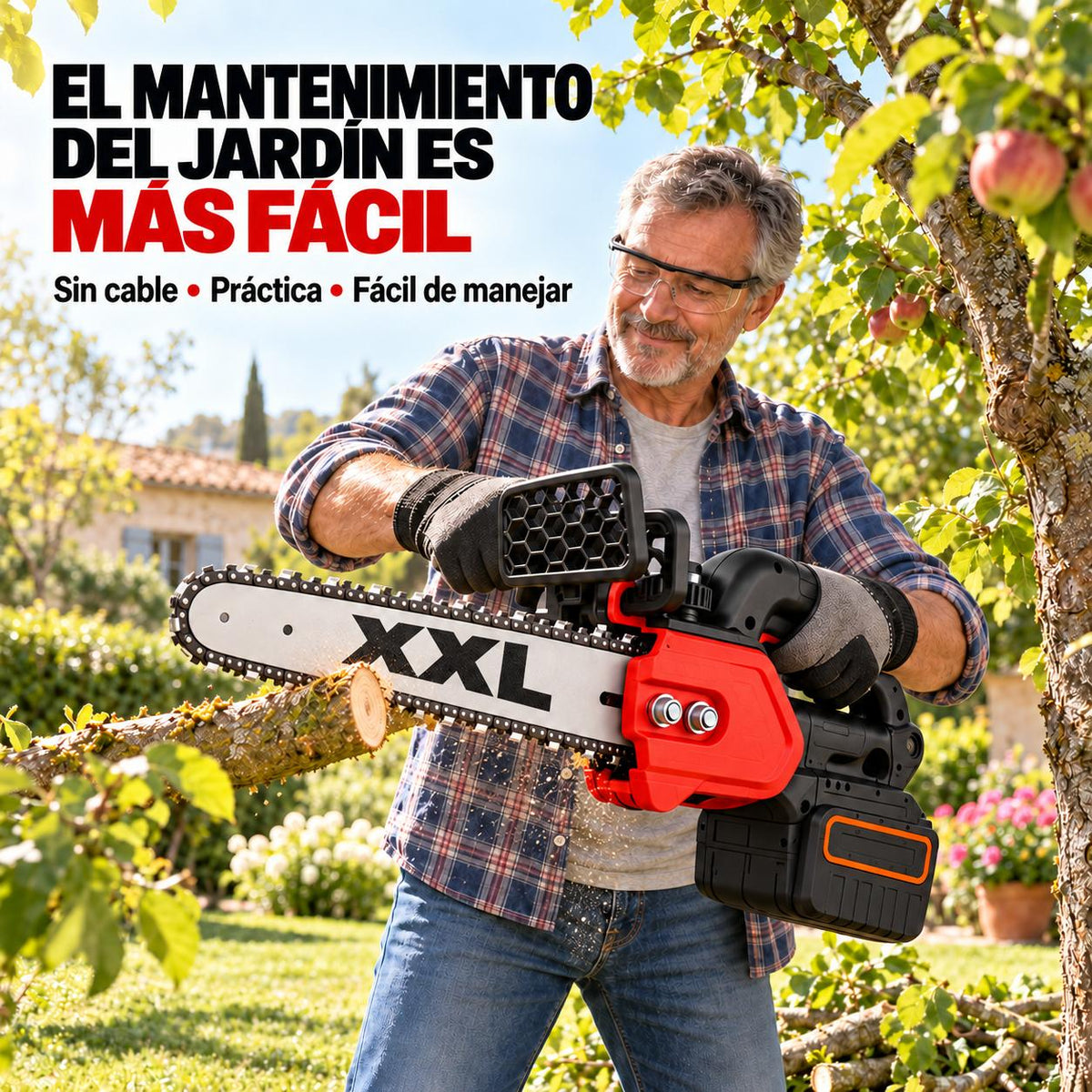 RazorLith® - Motosierra a batería de alta potencia