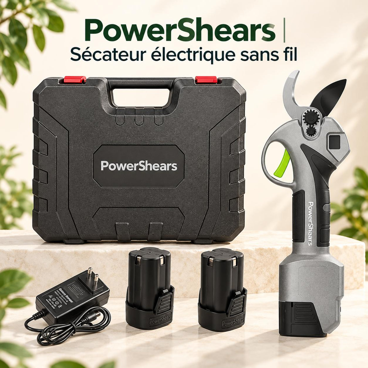 PowerShears® - Sécateur électrique de jardin