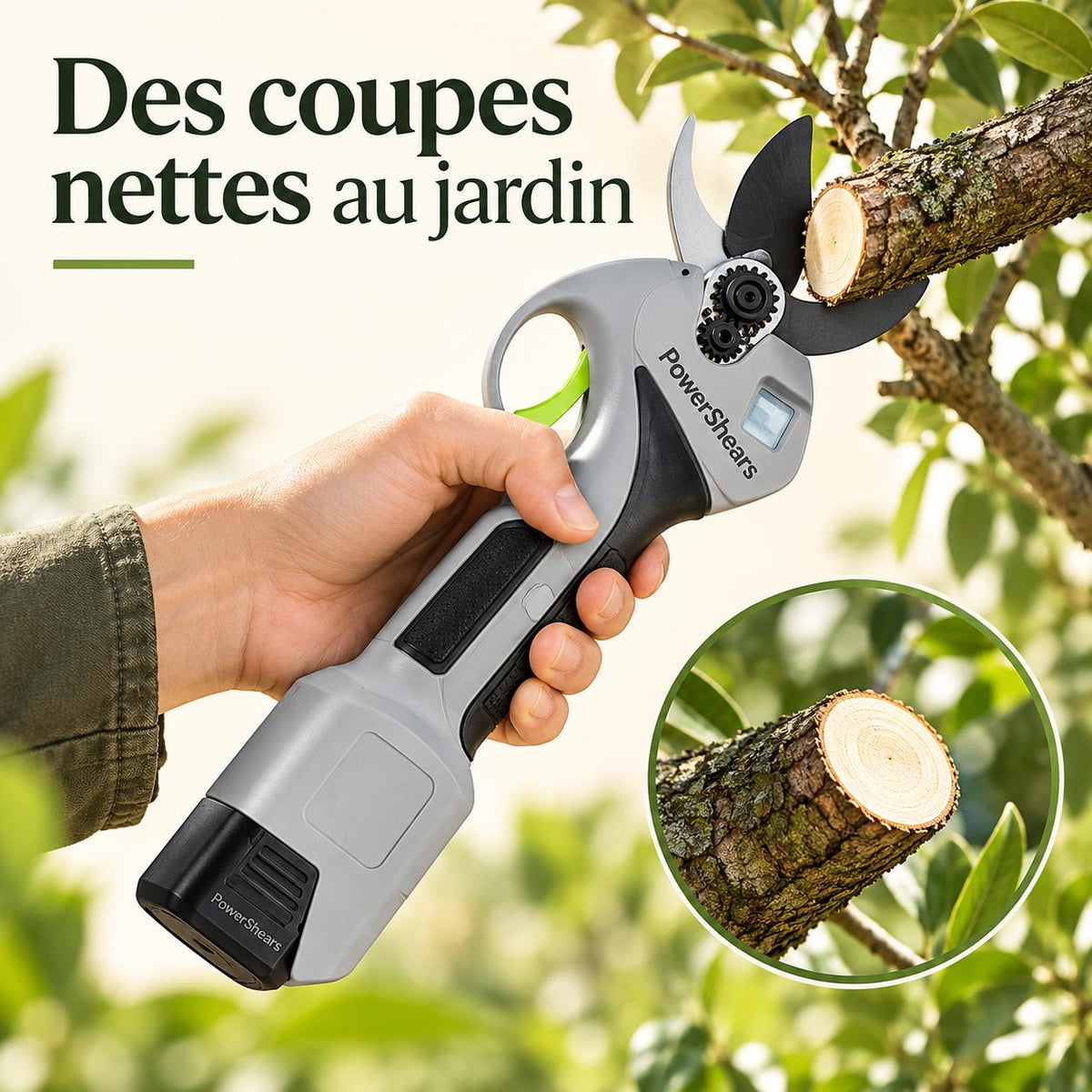 PowerShears® - Sécateur électrique de jardin
